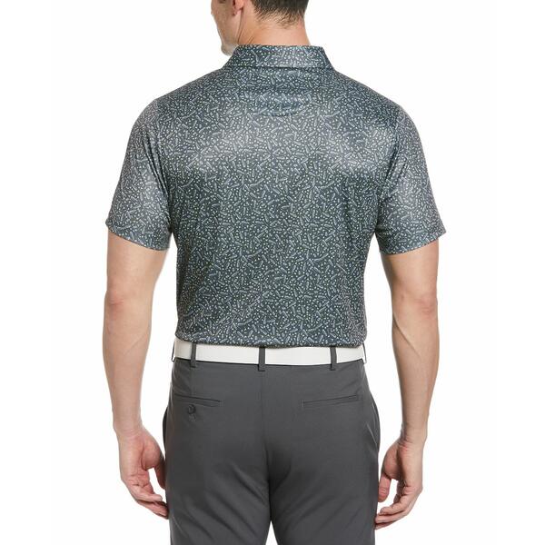 楽天astyPGAツアー メンズ ポロシャツ トップス Men's Golf Bag Graphic Polo Shirt Iron Gate