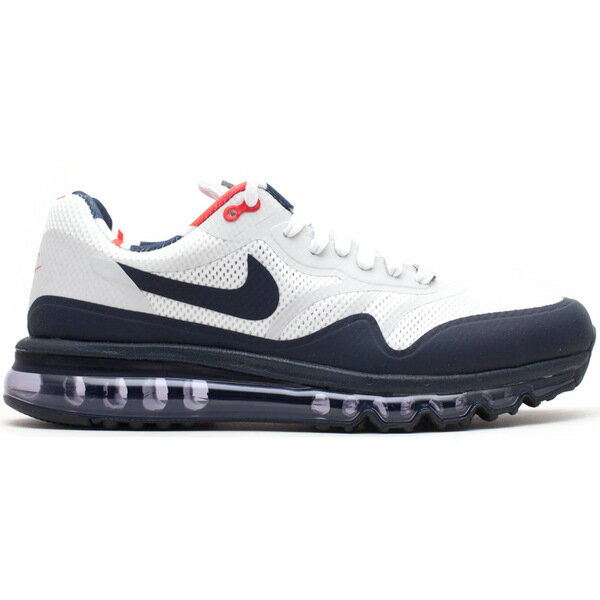 Nike ナイキ メンズ スニーカー 【Nike Air Max 1 2013 London】 サイズ US_6(24.0cm) White/Dark Obsidan-University Red-Neutral Grey