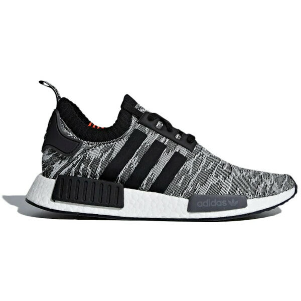 adidas アディダス メンズ スニーカー 【adidas NMD R1 Black Glitch】 サイズ US_5(23.0cm) Core Black/Core Black/Solar Red