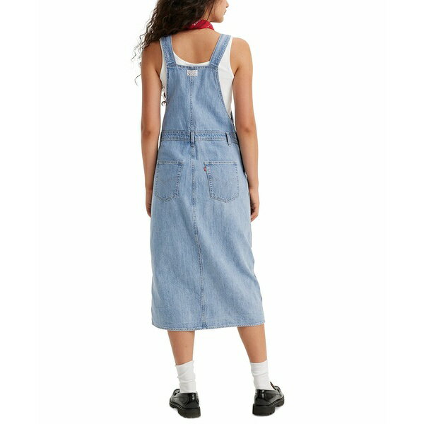 リーバイス レディース デニムパンツ ボトムス Women 039 s Tico Cotton Button-Front Overalls Dress Twisted Words