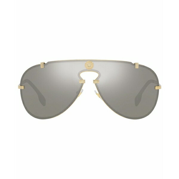 ヴェルサーチ ヴェルサーチ メンズ サングラス・アイウェア アクセサリー Men's Sunglasses, VE2243 Gold-Tone