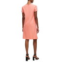 q[S{X fB[X s[X gbvX Women's Short-Sleeved Dress Open Pink