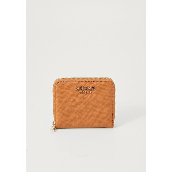 ゲス レディース 財布 アクセサリー LAUREL SMALL ZIP AROUND - Wallet - light cognac