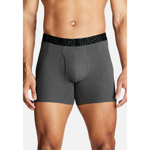 アンダーアーマー メンズ カジュアルパンツ ボトムス PERFORMANCE COTTON - Pants - castlerock full heather