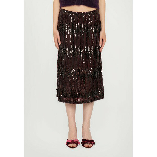 Х०ɥإ륬ǥ ǥ  ܥȥॹ JAINO - A-line skirt - dark plum perfect