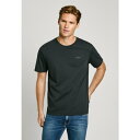 ペペジーンズ メンズ サンダル シューズ JACKO - Basic T-shirt - black