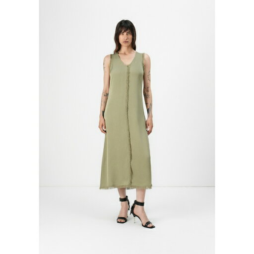 デイ・ビルゲール・エ・ミッケルセン レディース ワンピース トップス DASHA - Day dress - sage khaki デイ・ビルゲール・エ・ミッケルセン レディース ワンピース トップス DASHA - Day dress - sage khaki