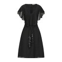 セブンティセルジオテゴン レディース ワンピース トップス Midi dresses Black