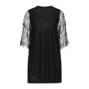 VALENTINO ヴァレンティノ ワンピース トップス レディース Short dresses Black