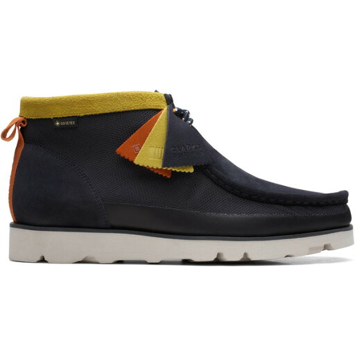 Clarks クラークス メンズ スニーカー 【Clarks Originals Wallabee 2.0 Boot Gore-Tex Navy Combination】 サイズ US_9.5(27.5cm) Navy Clarks クラークス メンズ スニーカー 【Clarks Originals Wallabee 2.0 Boot Gore-Tex Navy Combination】 サイズ US_9.5(27.5cm) Navy