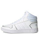 adidas アディダス レディース スニーカー White 【(WMNS) adidas Hoops 2.0 Mid 'White Silver Metallic' FY6023】 サイズ US_9.5(26.5cm)(4)