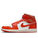 Air Jordan ジョーダン レディース スニーカー Summit White/Amber Brown/Cosmic Clay 【(WMNS) Air Jordan 1 Mid 'Cosmic Clay' BQ6472-108】 サイズ US_W_10(4)