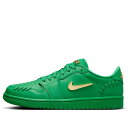 Air Jordan ジョーダン レディース スニーカー Lucky Green/Metallic Gold 【(WMNS) Air Jordan 1 Low ...