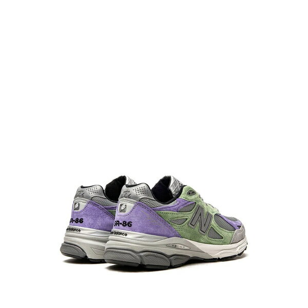 ニューバランス メンズ スニーカー シューズ x Stray Rats 990 ローカット スニーカー purple/green