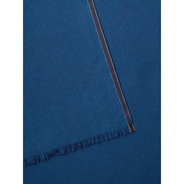 ゼニア メンズ マフラー・ストール・スカーフ アクセサリー fine-knit scarf blue