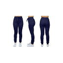 ギャラクシーバイハルビック レディース カジュアルパンツ ボトムス Women's Basic Stretch Twill Joggers Navy(4)
