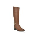 トミー ヒルフィガー レディース ブーツ シューズ Women's Ionni Casual Riding Boots Dark Natural