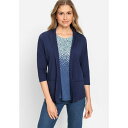 オルセン レディース カーディガン アウター Women's Cotton Blend 3/4 Sleeve Cardigan Night blue