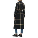 ヴィンスカムート レディース ジャケット&ブルゾン アウター Women's Double-Breasted Maxi Wool Blend Coat Blk/camel(4)