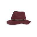 サンデイアフターヌーンズ メンズ 帽子 アクセサリー Wool Felt Tessa Hat Burgundy