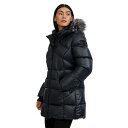 パジャール レディース ジャケット&ブルゾン アウター Women's Ares Fixed Hood Puffer with Fixed Bib Black