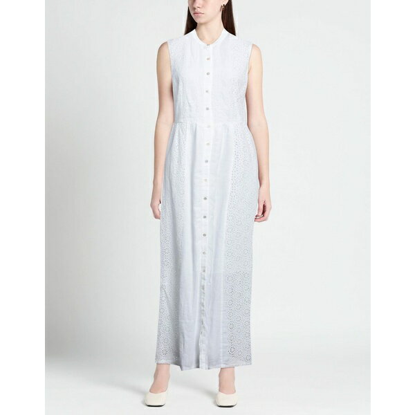 【送料無料】 120％リノ レディース ワンピース トップス Maxi dresses White 2