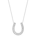 エフィー コレクション レディース ネックレス・チョーカー・ペンダントトップ アクセサリー EFFY Diamond Horseshoe 18