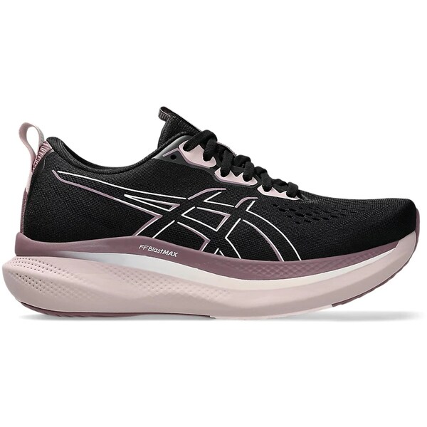 ASICS å ǥ ˡ ASICS GlideRide Max Black Pale Pink (Women's)...