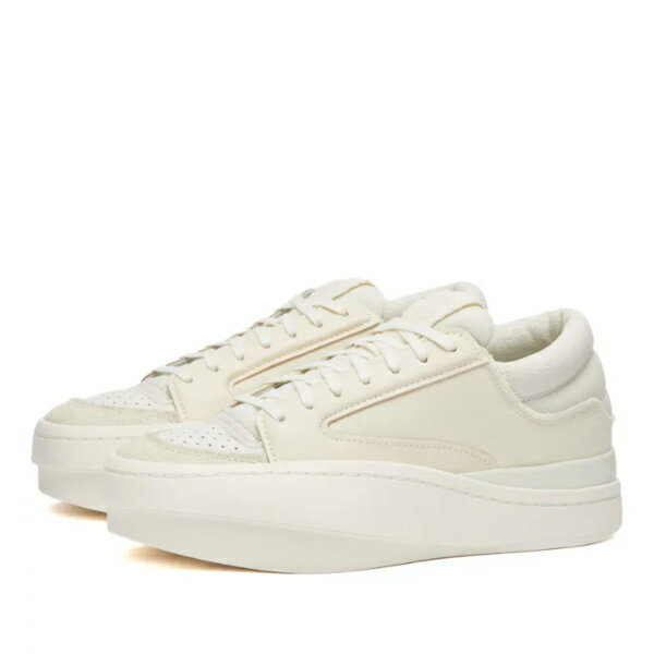 adidas アディダス メンズ スニーカー Cream White/Wonder White 【Y-3 LUX BBALL LOW 'Cream White' IG2914】 サイズ US_6.5(24.5cm)