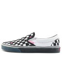 Vans バンズ メンズ スニーカー Black/White 【Vans x THE MUSEUM VISITOR Slip-on 'Black Whtie' VN000CT5BPA】 サイズ US_12(30.0cm)