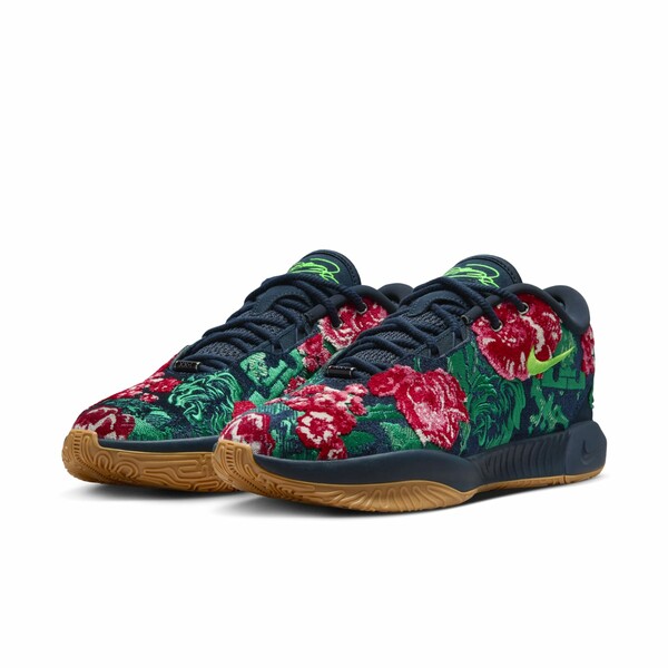 Nike ナイキ メンズ スニーカー Armory Navy/Green Strike/Malachite/Spring Green/Gym Red/Guava Ice 【Nike LeBron 21 Premium EP 'Father of Pearl' FV7276-400】 サイズ US_7.5(25.5cm)