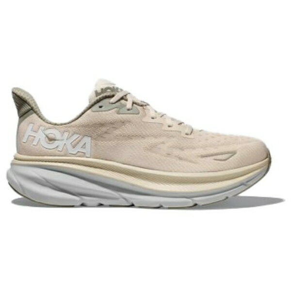 HOKA ONE ONE ホカオネオネ メンズ スニーカー Beige/White 【HOKA ONE ONE Clifton 9 2E Wide 'Oat Milk' 1132210-OKB】 サイズ US_11.5(29.5cm)