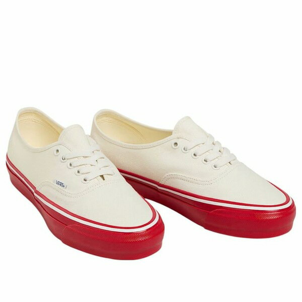 Vans バンズ メンズ スニーカー White/Red 【Vans Premium Authentic 'White Red Midsole' VN000EBNYF9】 サイズ US_7(25.0cm)