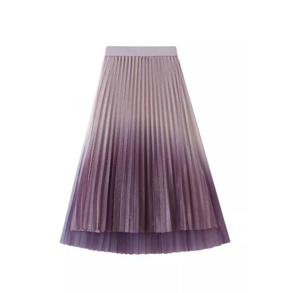 ̵ 󥰥쥯 ǥ  ܥȥॹ Gradient Glitter Mesh Maxi Skirt KCC...