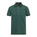 【送料無料】 バルマン メンズ Tシャツ トップス Polo shirts Green