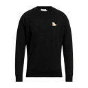 【送料無料】 メゾン キツネ メンズ パーカー・スウェットシャツ アウター Sweatshirts Black(4)
