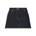 【送料無料】 ヴェルサーチ レディース スカート ボトムス Denim skirts Blue(4)