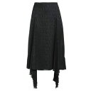 【送料無料】 ヴェルサーチ レディース スカート ボトムス Midi skirts Black