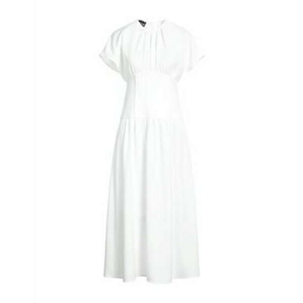 【送料無料】 モスキーノ レディース ワンピース トップス Midi dresses White