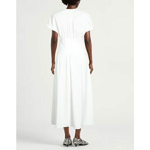 【送料無料】 モスキーノ レディース ワンピース トップス Midi dresses White