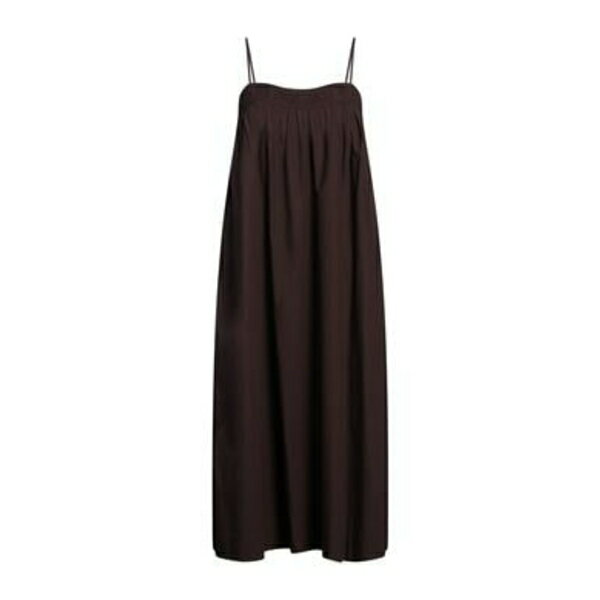 【送料無料】 ガニー レディース ワンピース トップス Midi dresses Brown