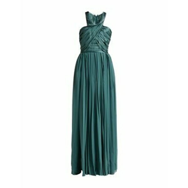 【送料無料】 エルマンノ シェルヴィーノ レディース ワンピース トップス Maxi dresses Green