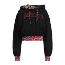 【送料無料】 ロベルトカヴァリ レディース パーカー・スウェットシャツ アウター Sweatshirts Black