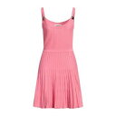 【送料無料】 モスキーノ レディース ワンピース トップス Mini dresses Pink
