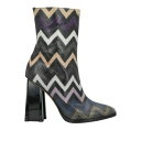 【送料無料】 ミッソーニ レディース ブーツ シューズ Ankle boots Black