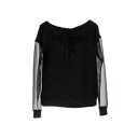 【送料無料】 ピンコ レディース パーカー・スウェットシャツ アウター Sweatshirts Black