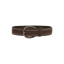 【送料無料】 アルベルタ フェレッティ レディース ベルト アクセサリー Belts Brown