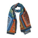 【送料無料】 ファリエロ サルティ レディース マフラー・ストール・スカーフ アクセサリー Scarves Blue