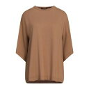 【送料無料】 ファビアナ フィリッピ レディース Tシャツ トップス Tops Beige