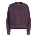 【送料無料】 エリザベスフランキ レディース パーカー・スウェットシャツ アウター Sweatshirts Purple